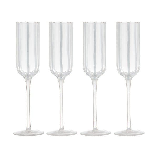 Šampanieša glāzes (4 gab.) 180 ml Stripe – Ladelle