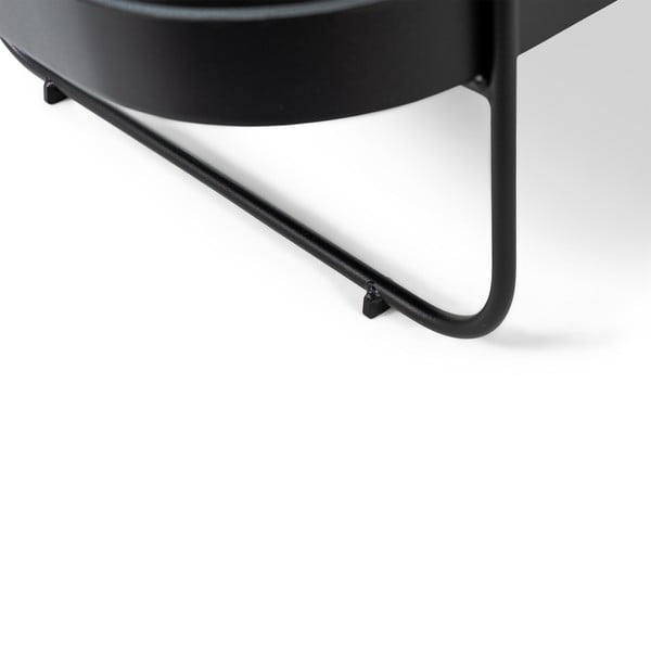 Metāla servēšanas galdiņš uz riteņiem 74x42 cm Gin & Trolley – Spinder Design-image-3