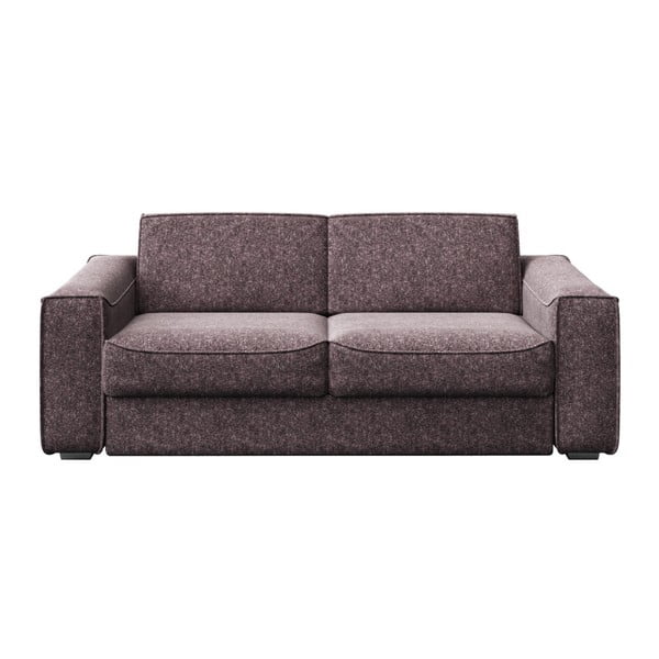 Pelēki rozā izvelkamais dīvāns MESONICA Munro, 224 cm
