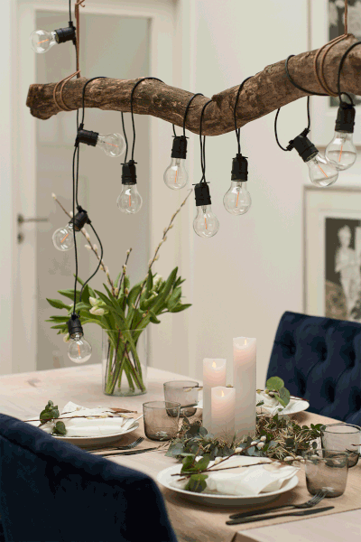 Balts gaismas dekors uz baterijām ø 5 cm Sara Exclusive – Sirius-image-3