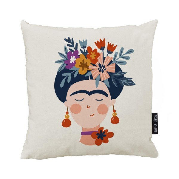 Spilvens sviests Kings Love Frida, 50 x 50 cm