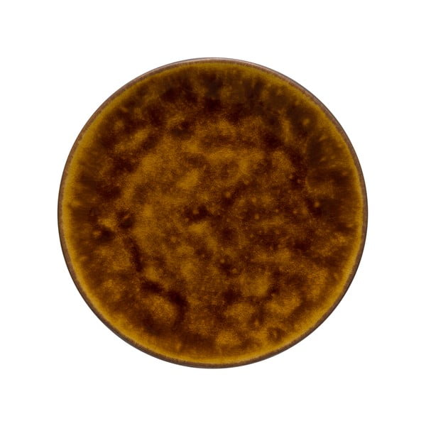 Brūns keramikas šķīvis Costa Nova Roda, ⌀ 22 cm
