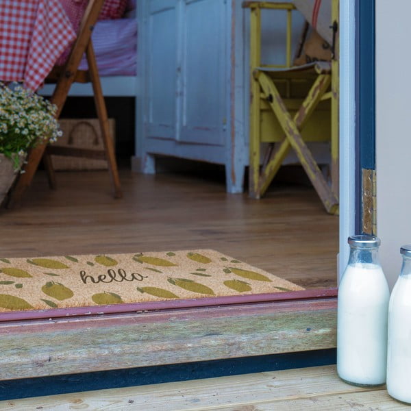 Kokosšķiedras kājslauķis 40x120 cm Hello Lemons – Artsy Doormats-image-2