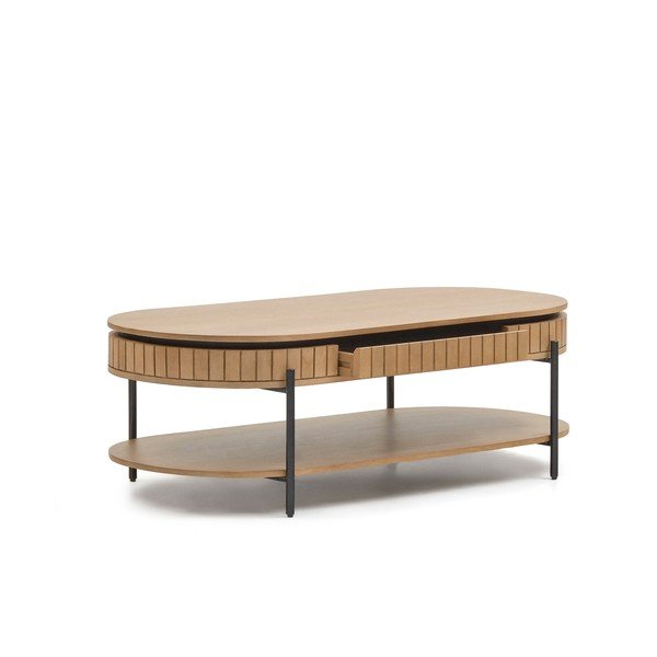 Žurnālgaldiņš no mango koka 130x65 cm Licia – Kave Home-image-4