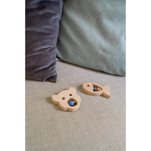 2 koka grabuļu komplekts Kindsgut Ring-image-1