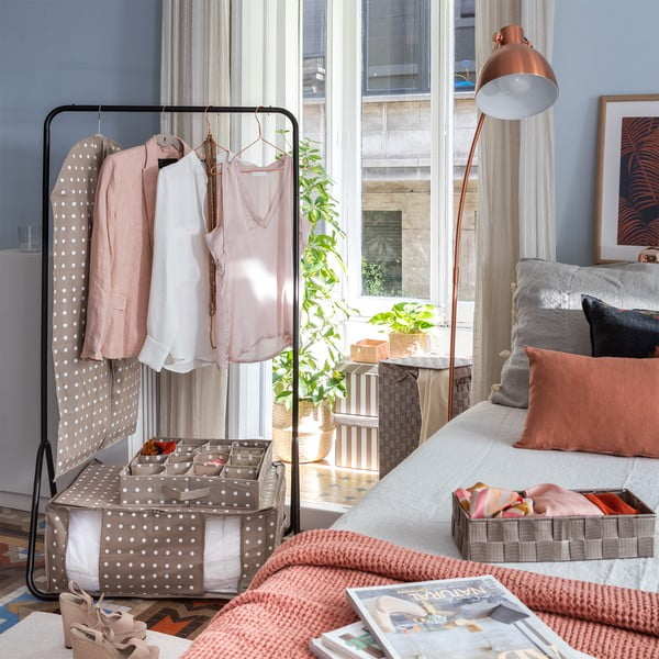 Bēšs atvilktņu organizators ar 16 nodalījumiem Compactor Dots-image-3