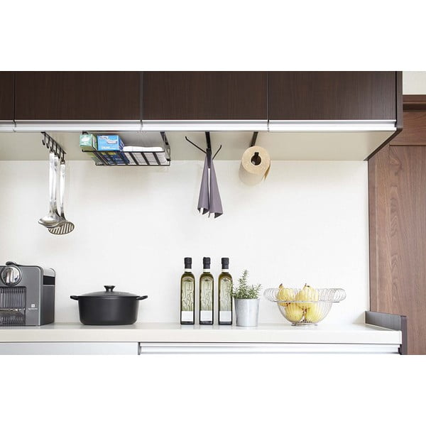 Melns virtuves dvieļu turētājs Yamazaki Tower-image-2