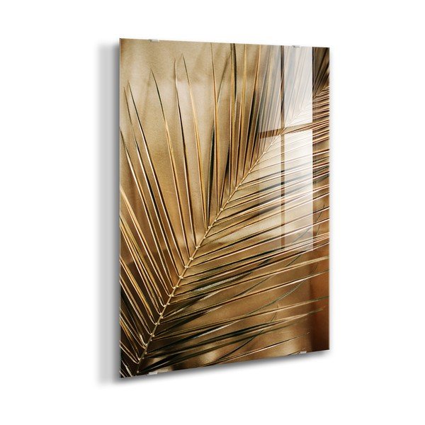Drukāta stikla glezna 80x120 cm Gold Palm  – Styler-image-4
