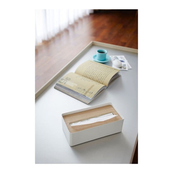 Balts salvešu dozators YAMAZAKI Tsu-image-2