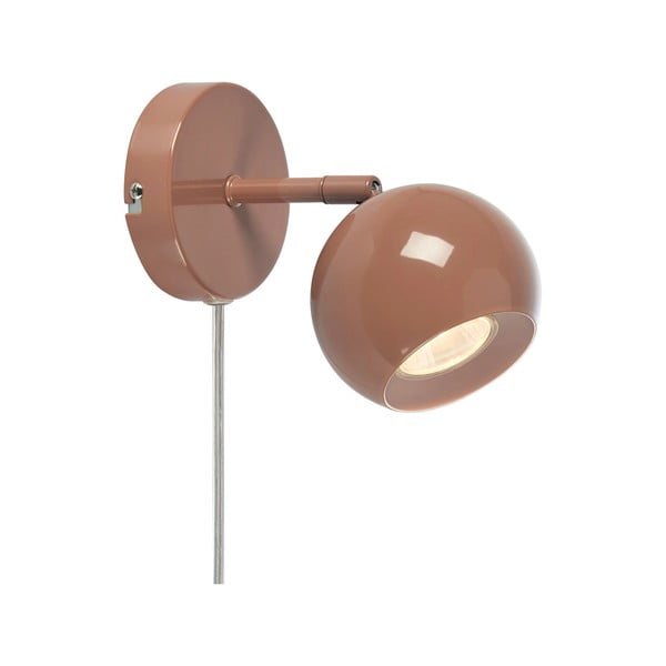 Brūna sienas lampa ar vadu Pop – Markslöjd