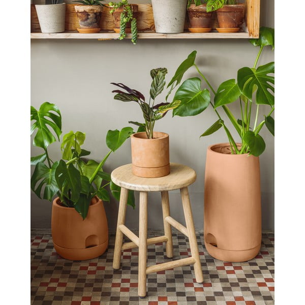 Terakotas puķu pods Kave Home Lelis, augstums 50 cm-image-2