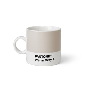 Gaiši pelēka krūze Pantone Espresso, 120 ml