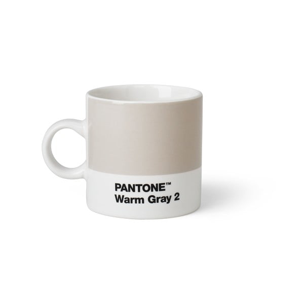 Gaiši pelēka keramikas espreso krūze 120 ml Espresso Warm Gray 2 – Pantone