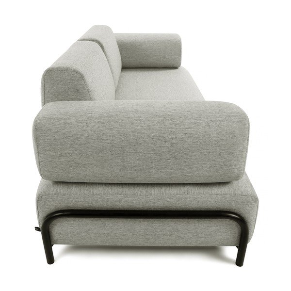 Bēši pelēks roku balsts dīvānam Kave Home Compo-image-1