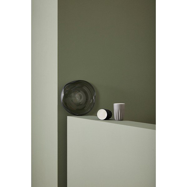 Pelēkas stikla bļodas (2 gab.) ø 30 cm Bow – Hübsch-image-1