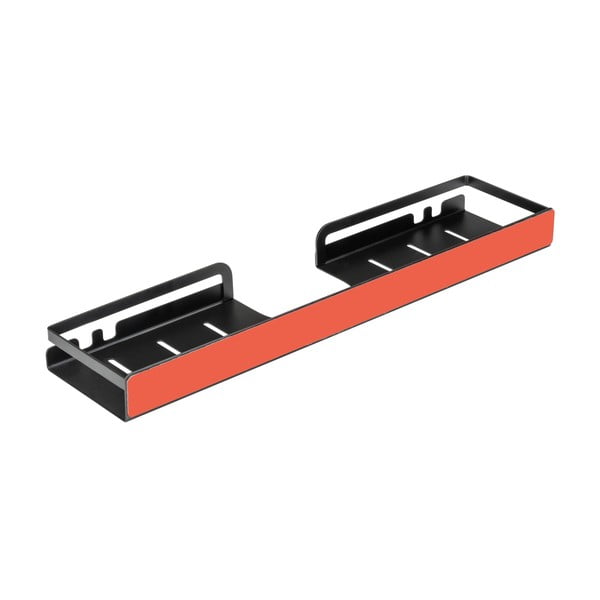 Melns nerūsējošā tērauda pašturošs vannas istabas plaukts Altarella – Wenko-image-3