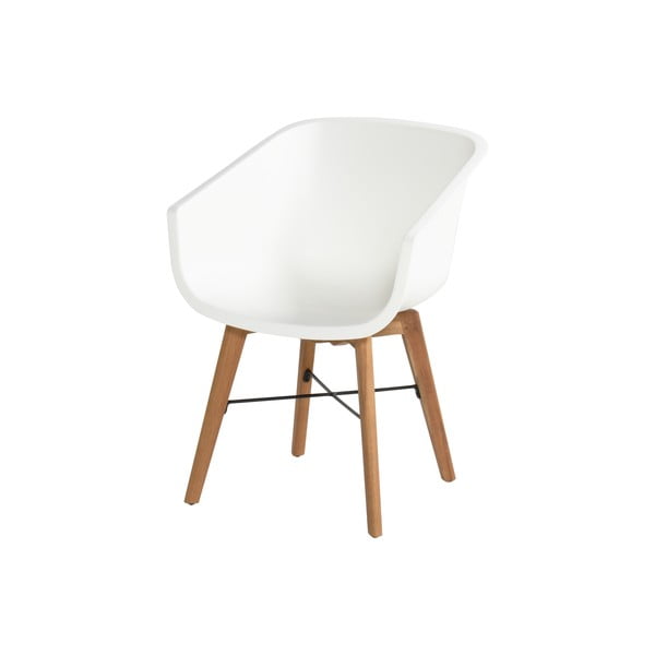 Balti plastmasas dārza krēsli (2 gab.) Amalia – Hartman