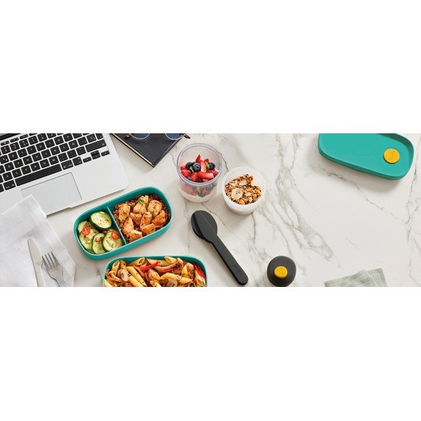 Pusdienu kārba ar nodalījumiem To Go – Lékué-image-3