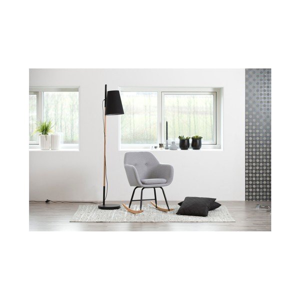 Gaiši pelēks šūpuļkrēsls Actona Emilia-image-1