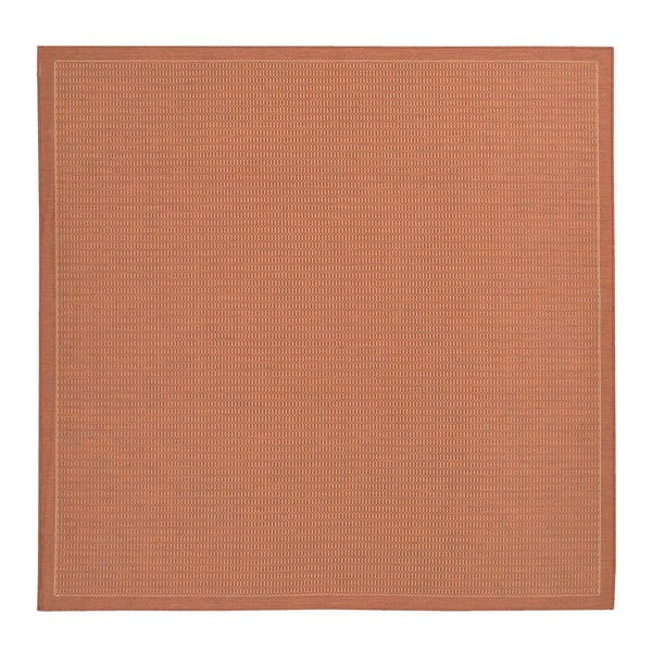 Oranžs āra paklājs Floorita Tatami, 200 x 200 cm