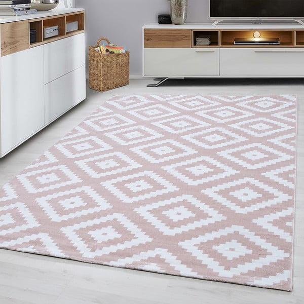 Gaiši rozā paklājs 80x150 cm Plus – Ayyildiz Carpets-image-1