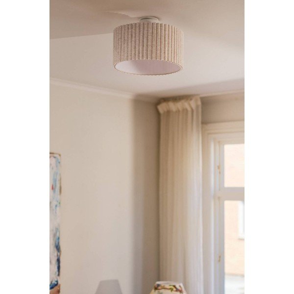 Bēša lina griestu lampa ø 40 cm Alina – Jotex-image-2