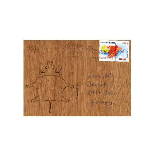 Pastkartītes ar bulli (2 gab.) Formes Berlin-image-1