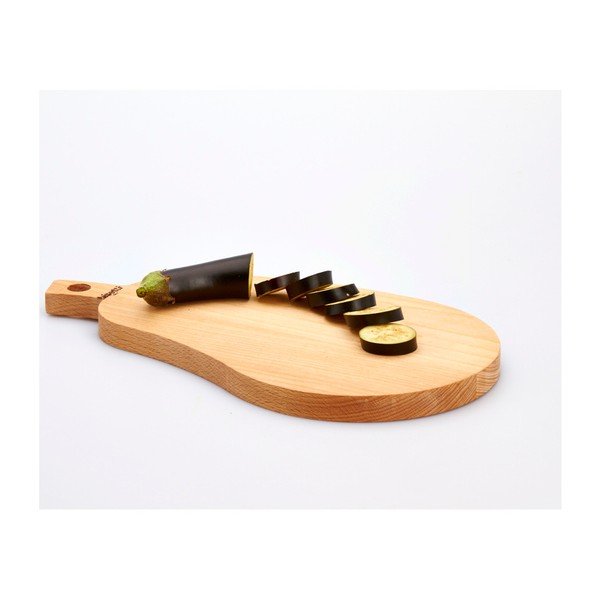 Dižskābarža griešanas dēlītis Bisetti Eggplant, 20 x 36 cm-image-1