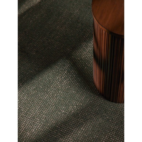 Tumši zaļš ar rokām darināts vilnas paklājs 160x230 cm Greenwich – Ted Baker-image-3