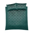 Zaļa divguļamā gultas veļa 230x220 cm Art Deco Pearl – Catherine Lansfield