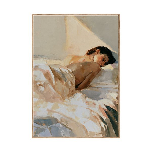 Drukāta glezna ar rāmi/uz audekla 70x100 cm Dreamy Rays – Styler