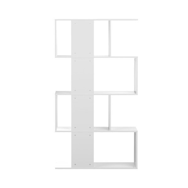 Balts grāmatu plaukts 89x165 cm Sigma - TemaHome -image-4