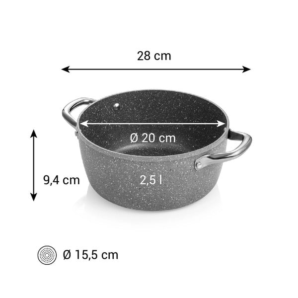 Alumīnija katls piemērots indukcijas plītij 2,5 l i-Premium – Tescoma-image-3