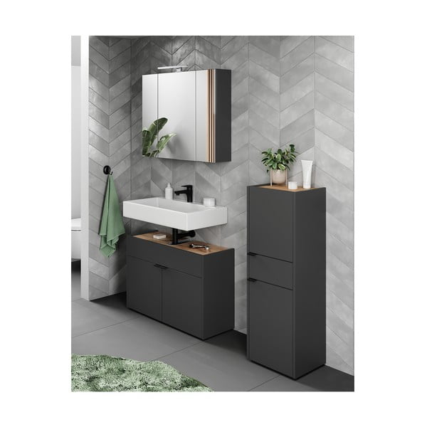 Antracīta pelēks vannasistabas komplekts Forano – Germania-image-2