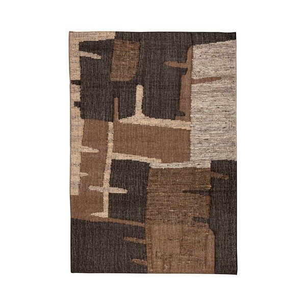 Brūns vilnas paklājs 160x230 cm Briton – Dutchbone