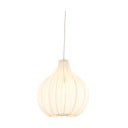 Bēša piekaramā lampa ar auduma abažūru ø 50 cm Elati – Light & Living