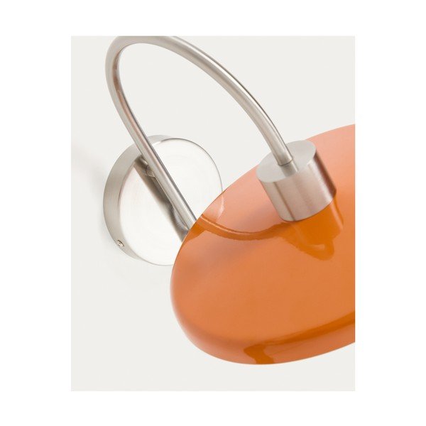 Oranža sienas lampa ø 27 cm Nuvira – Kave Home-image-3