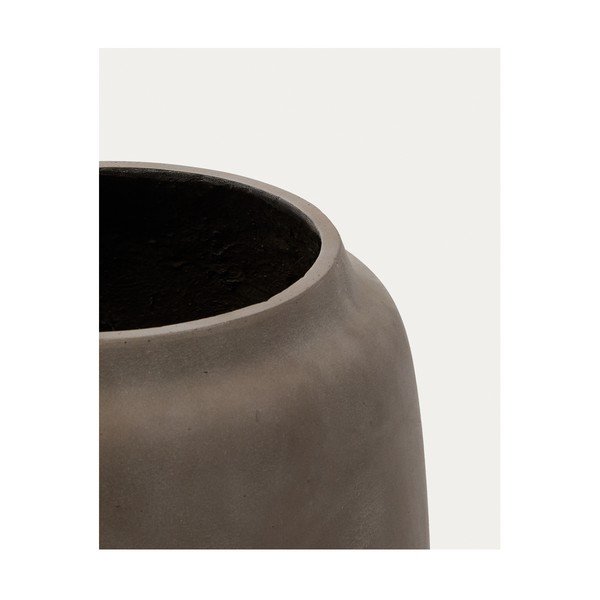 Betona puķu poda apvalks ø 53 cm Lira – Kave Home-image-3