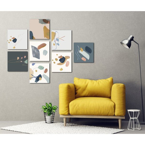 8 gleznu komplekts Insigne Pastel-image-1