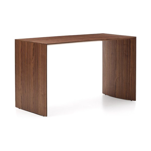 Darba galds ar riekstkoka imitāciju 60x140 cm Litto – Kave Home