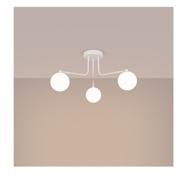 Balta griestu lampa Beam – Sollux-image-1