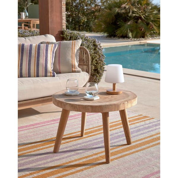 Dabīga toņa LED dimmējama galda lampa (augstums 22 cm) Ambar – Kave Home-image-1