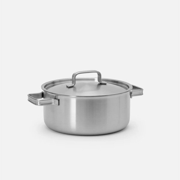 Nerūsējošā tērauda katls ar vāku 4 l Lucca 4.0 – FABINI