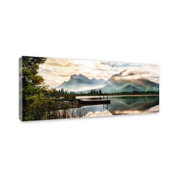 Glezna uz audekla Styler Lake, 150 x 60 cm-image-2