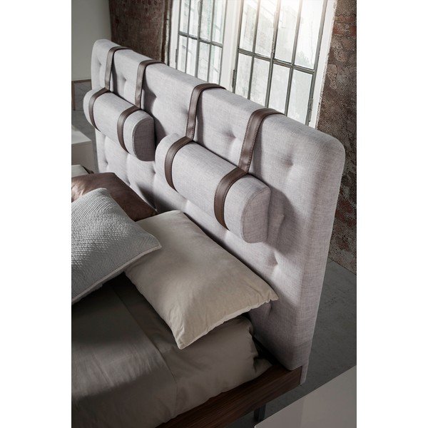 Divguļamā gulta ar valrieksta koka kājām Ángel Cerdá Olivia, 150 x 200 cm-image-4