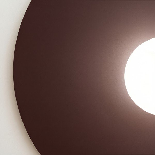 Brūna metāla sienas lampa ø 50 cm AKE – Thoro-image-3