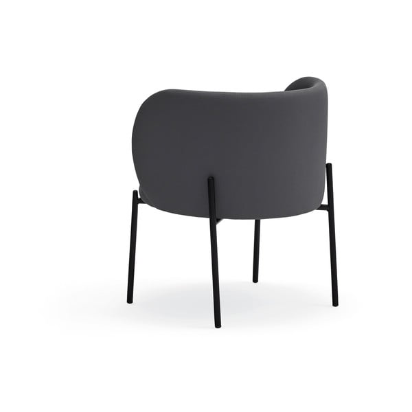 Tumši pelēks krēsls Teulat Mogi-image-4