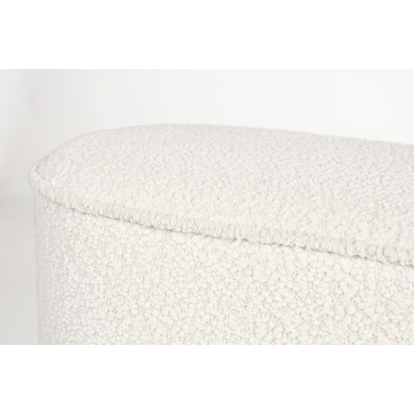 Balts sols no buklē auduma Marcos – White Label-image-3