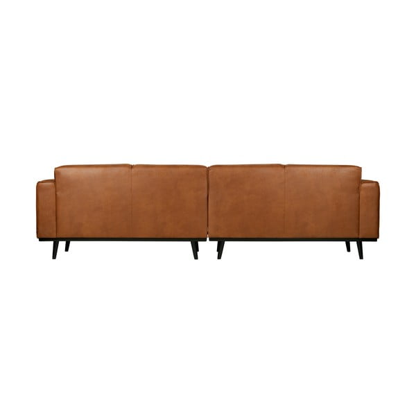Brūns dīvāns no ādas imitācijas 280 cm Statement – WOOOD-image-4