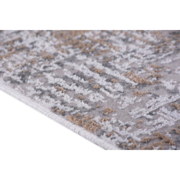 Pelēki/bēši kokvilnas kāpņu paklāji (16 gab.) 25x65 cm Milano Bej – Vitaus-image-2